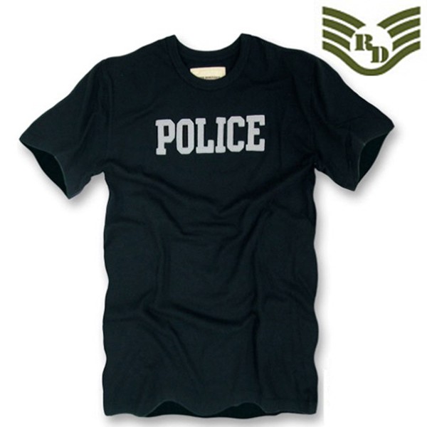 라피드 도미넌스 폴리스 슬림핏 티셔츠 (블랙) 경찰