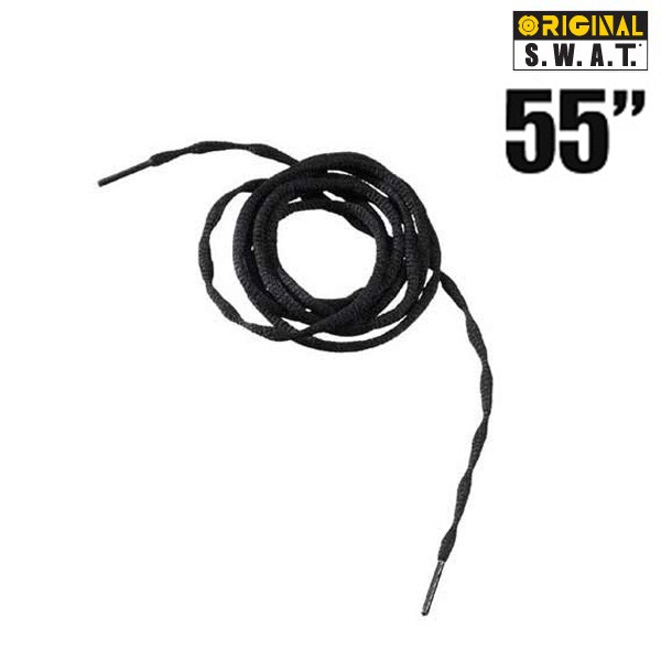 오리지널스와트 택티컬 부츠 전투화 끈 (55인치 약140cm) (블랙)