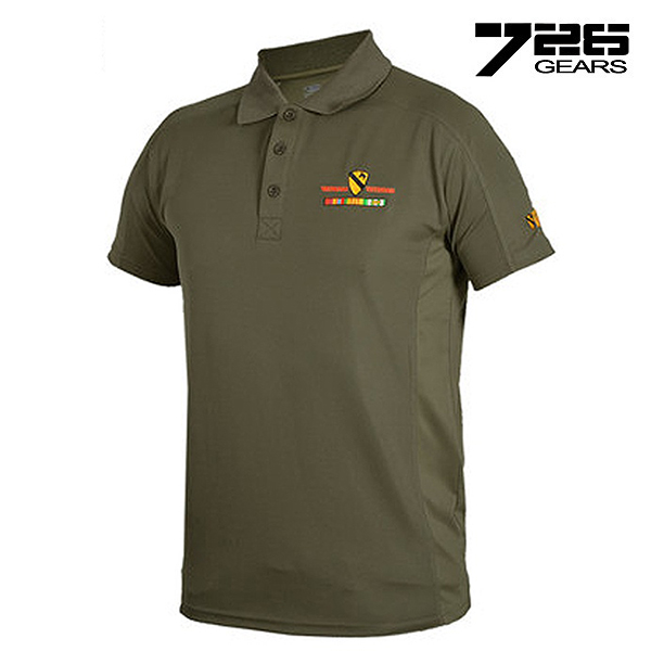726 기어 폴로 베트남 기능성 티셔츠 (OD) 반팔티
